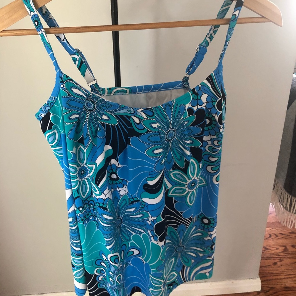 Blue Tankini